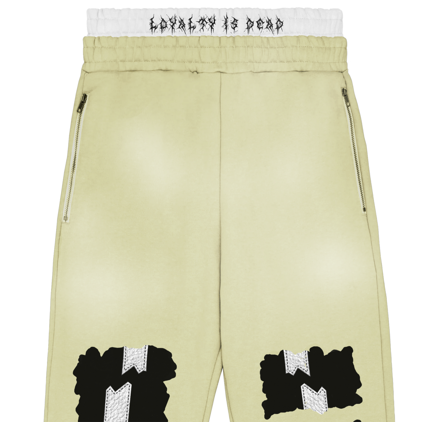 “Loyalty is Dead (V2 Cream) No. 005 (sweatpants)”