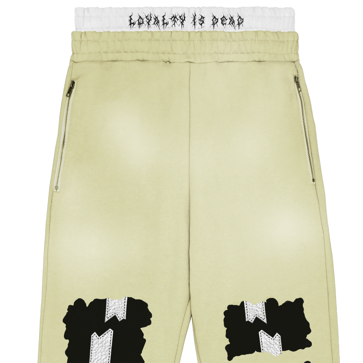 “Loyalty is Dead (V2 Cream) No. 005 (sweatpants)”