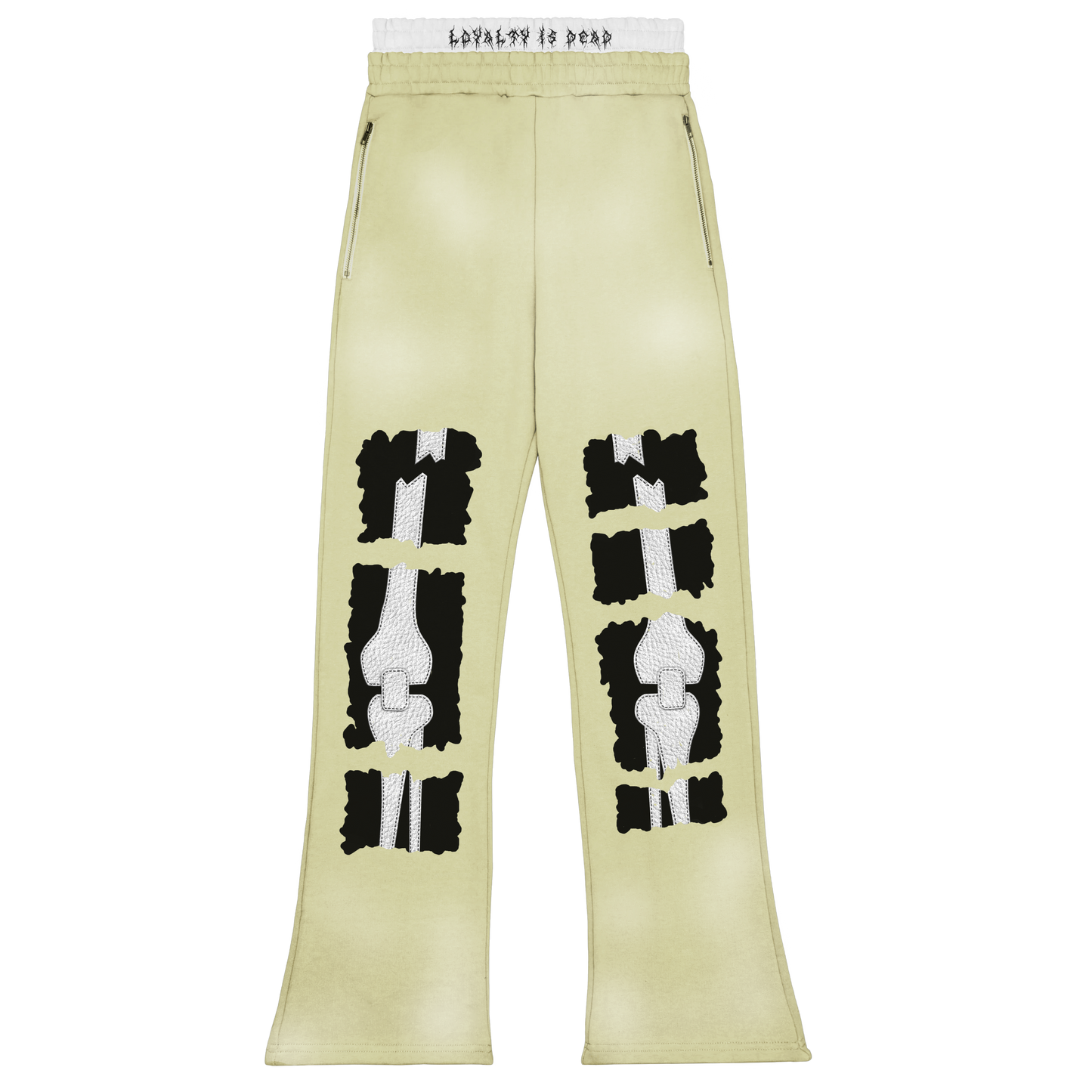 “Loyalty is Dead (V2 Cream) No. 005 (sweatpants)”