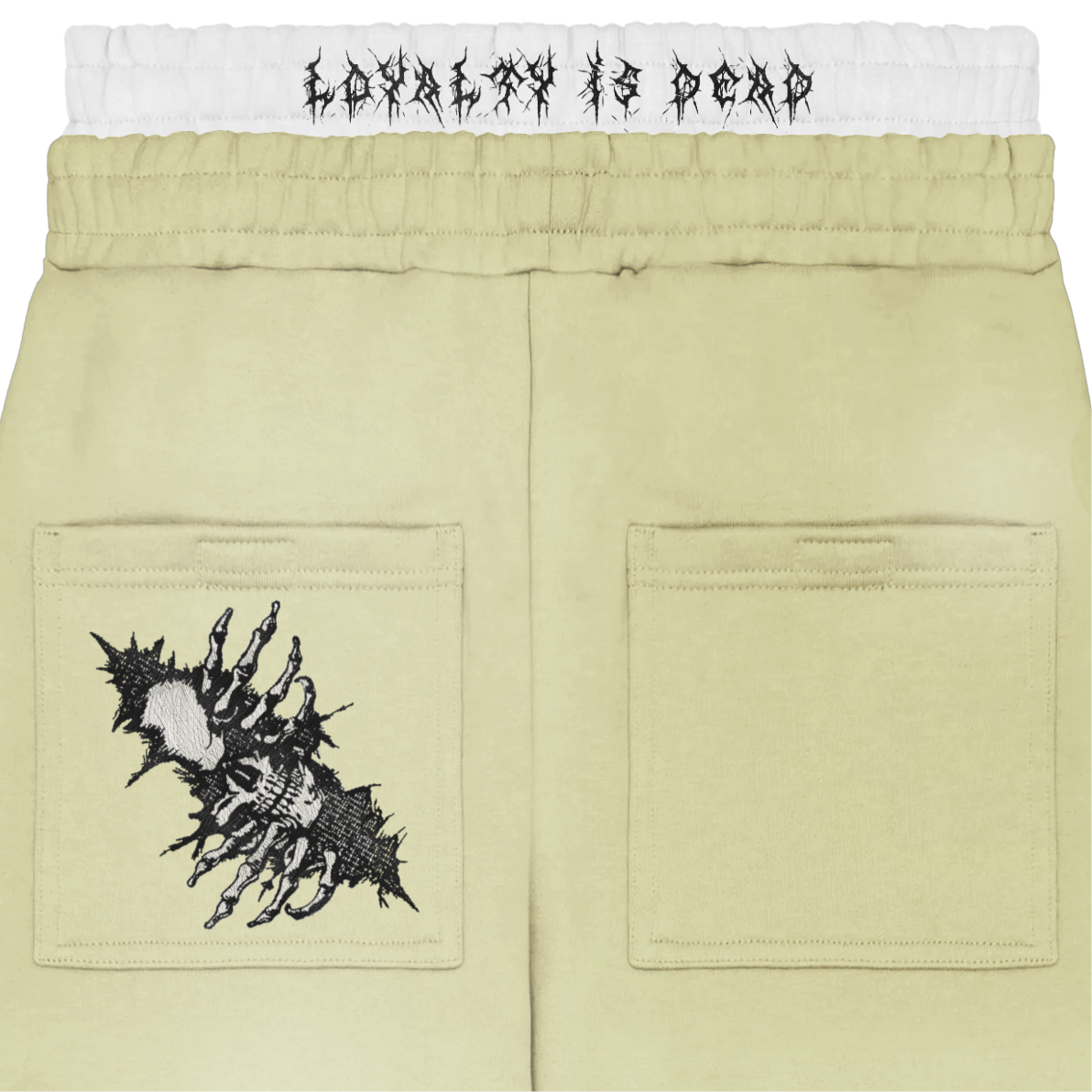 “Loyalty is Dead (V2 Cream) No. 005 (sweatpants)”