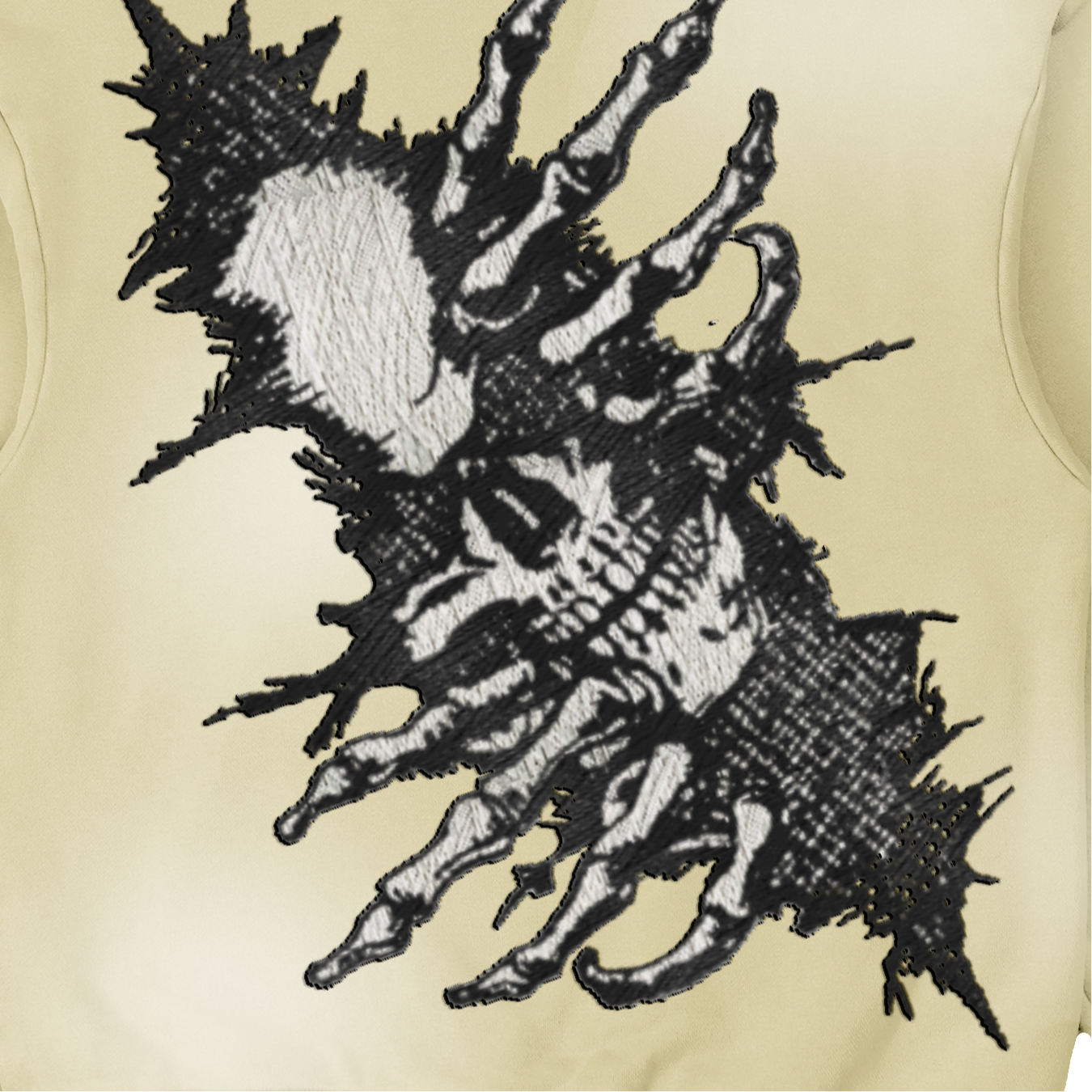 “Loyalty is Dead (V2 Cream) No.004 (hoodie)”