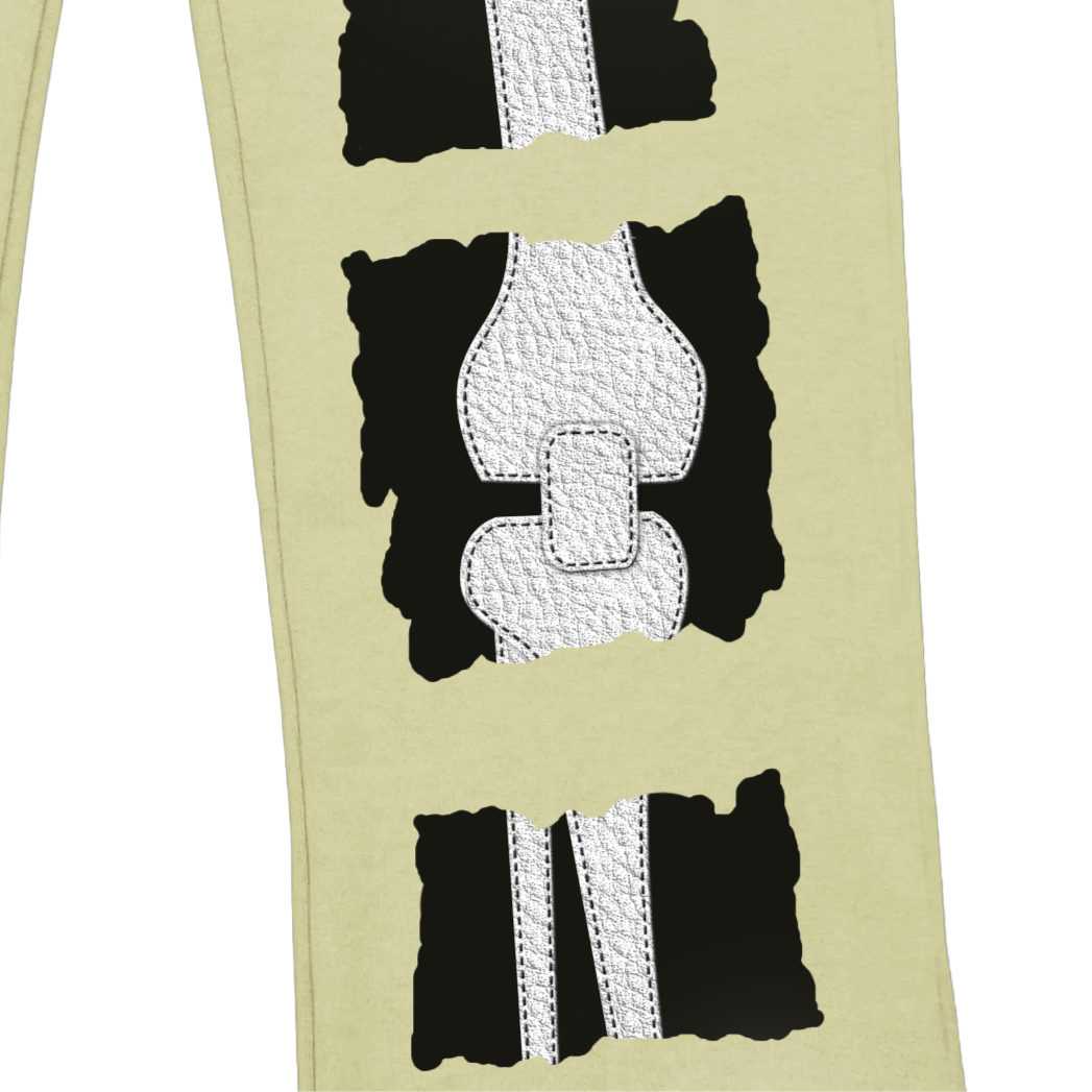 “Loyalty is Dead (V2 Cream) No. 005 (sweatpants)”