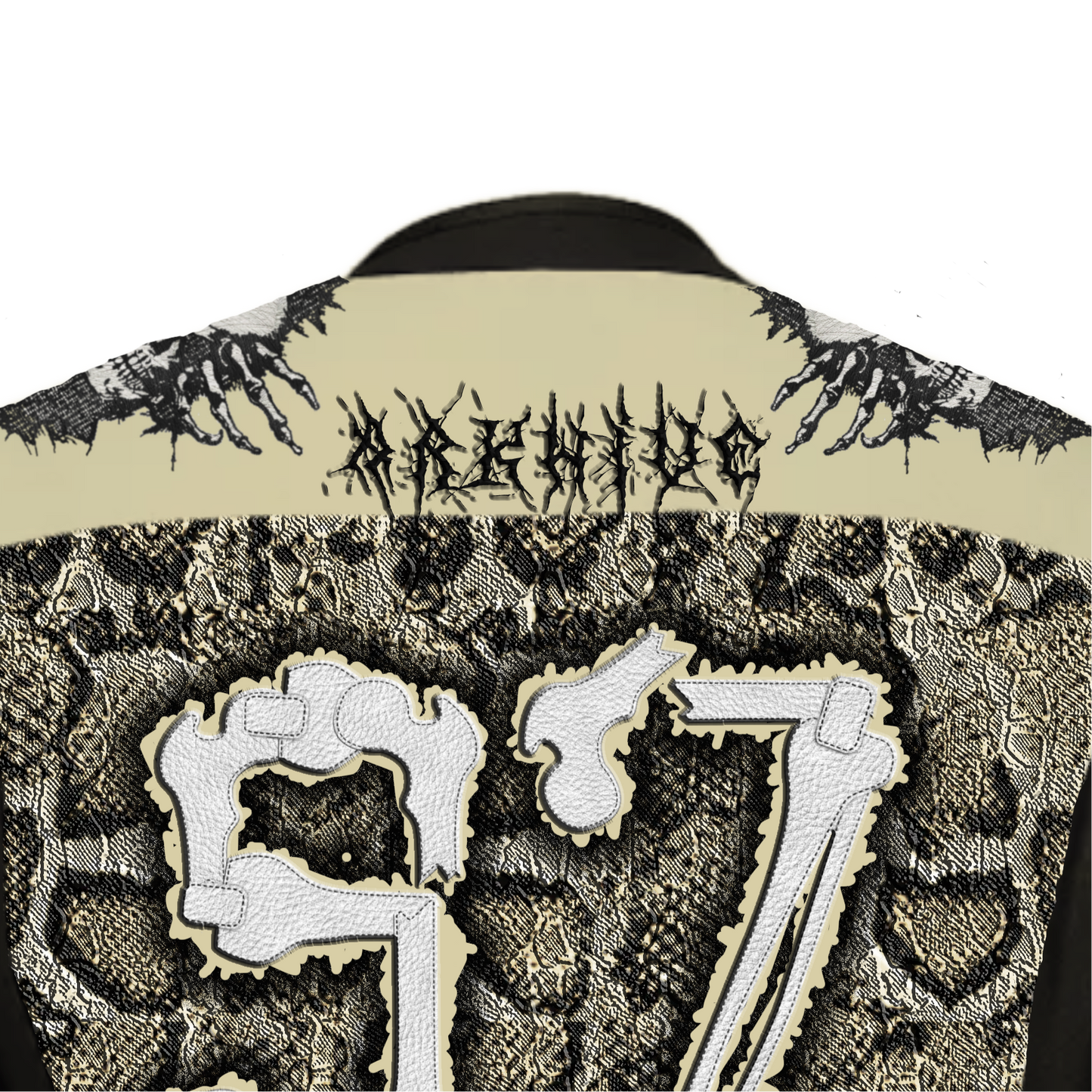 “Loyalty is Dead (V2 Cream) No. 006 (Sahara Snake Hockey Jersey)”