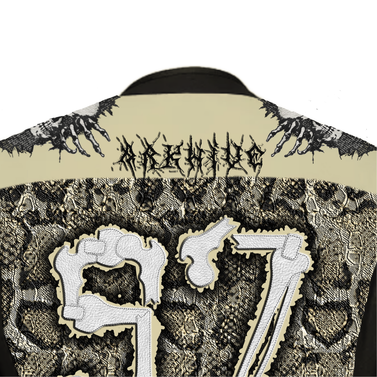 “Loyalty is Dead (V2 Cream) No. 006 (Sahara Snake Hockey Jersey)”