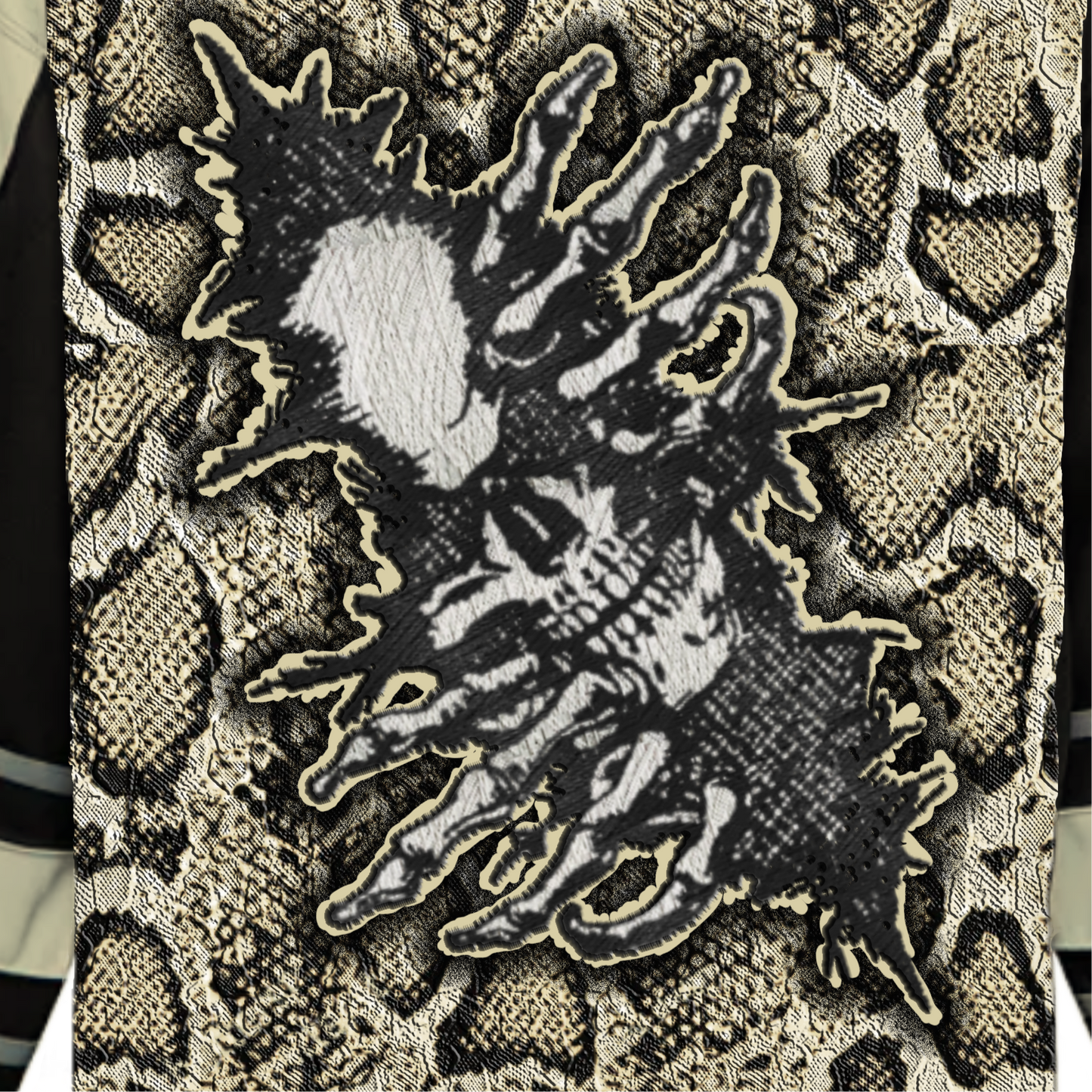 “Loyalty is Dead (V2 Cream) No. 006 (Sahara Snake Hockey Jersey)”