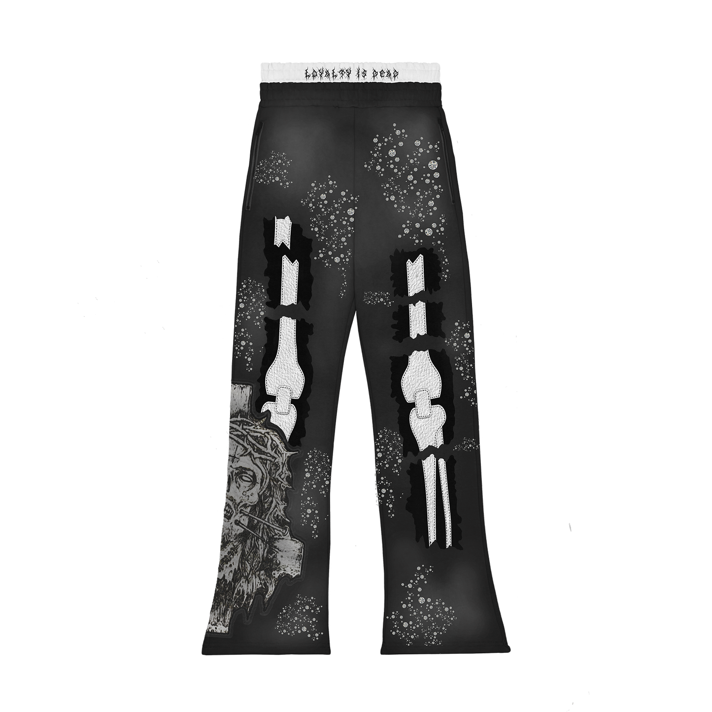 "Loyalty Is Dead" V3 Resurrection Flared Sweats
