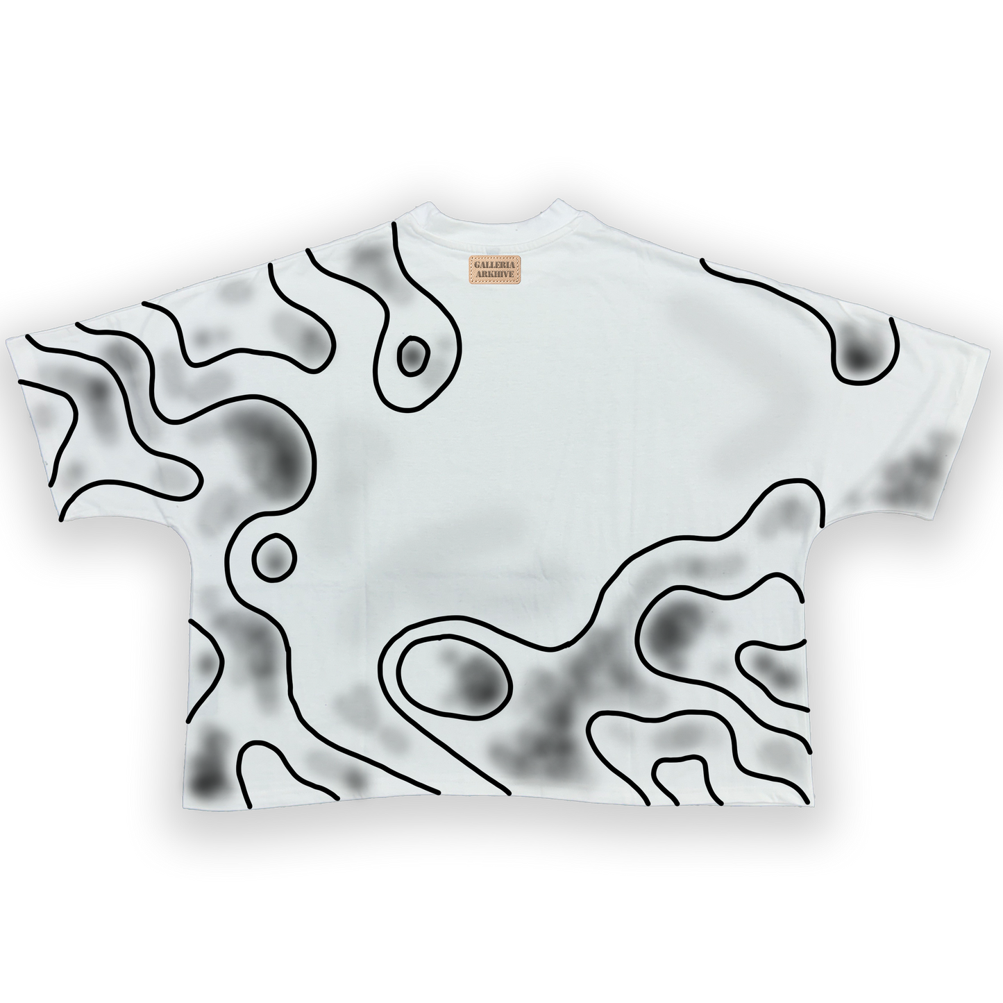 Artifact No.16 "Identity Unknown" Roped Graphite washed tee