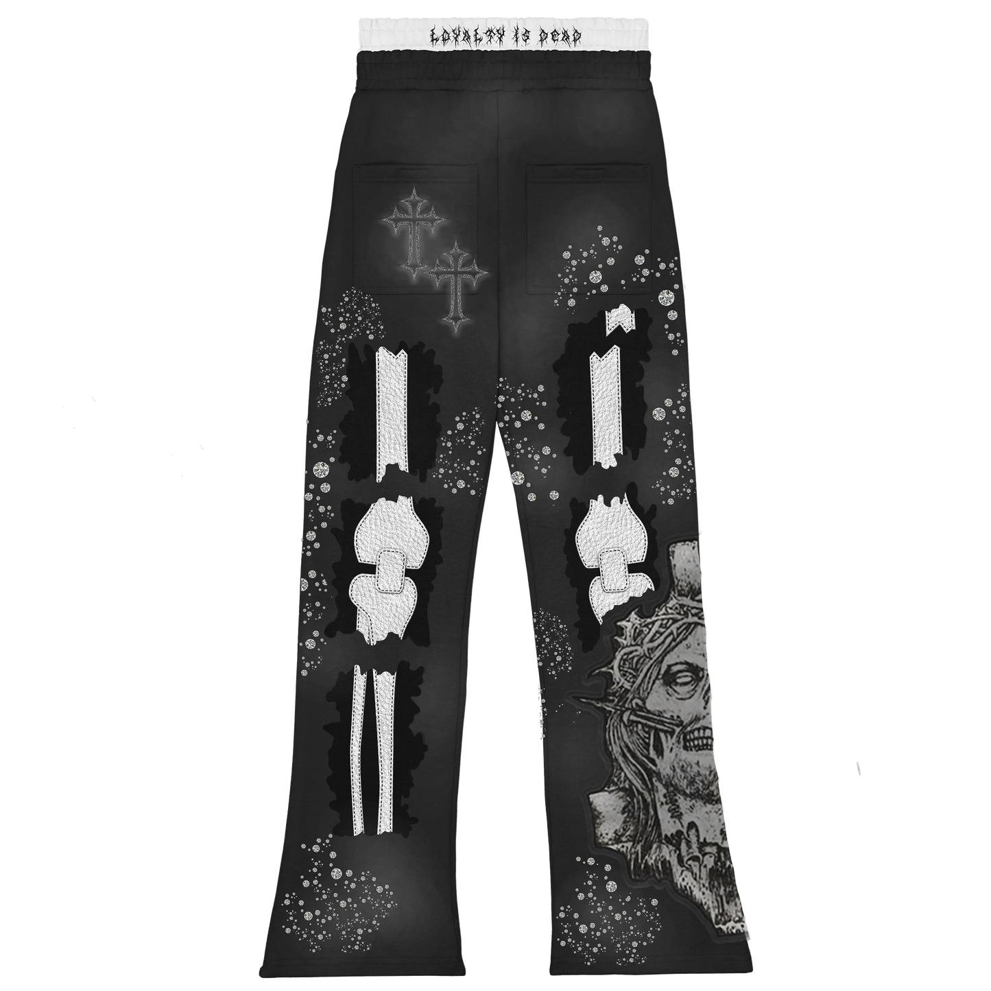 "Loyalty Is Dead" V3 Resurrection Flared Sweats