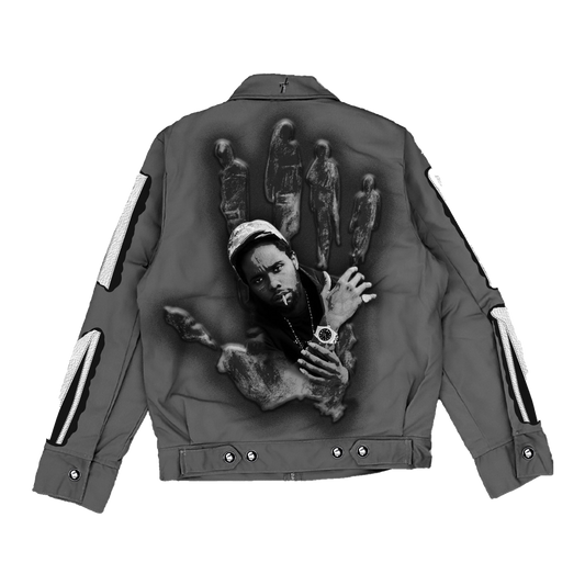 Galleria Arkhive x Larry T " Blood of our Ancestors" Workmen Jacket